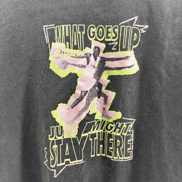 What Goes Up Just Might As Well Stay There Mens Small Nike Air Jordan Shirt - Picture 2 of 6